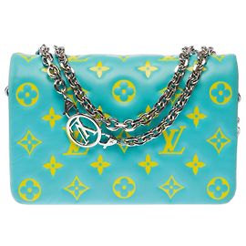 Borsa LOUIS VUITTON Coussin in Pelle Blu - 103335 Blu