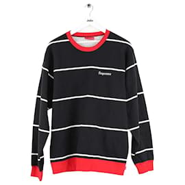 Supreme Schwarzer Sweatshirt Schwarz