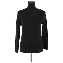 Eric Bompard Black Cashmere Top L Black