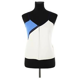 Courreges Top sin mangas azul Azul