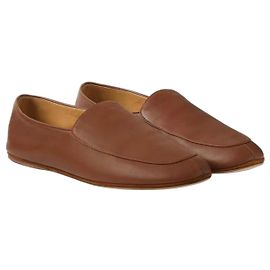 Mocassins Anton Walk en cuir marron Loro Piana Marron