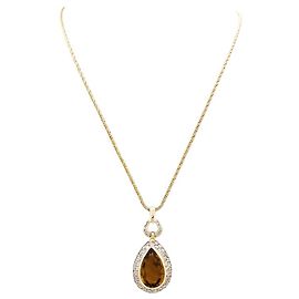 H Stern Collana H.Stern, oro giallo, citrino e diamanti. Altro
