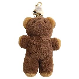 Coach Brown keychain Brown