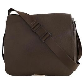 Louis Vuitton Sac Messenger marron Marron