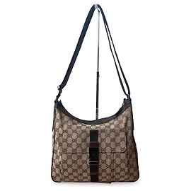 Gucci Umhängetasche Schwarz Golden