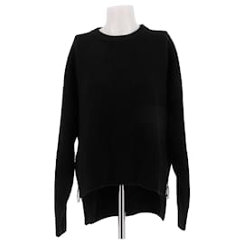Paco Rabanne Wollpullover schwarz Schwarz