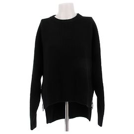 Pull Paco Rabanne en laine noir Noir