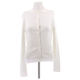 The row Polo branco de seda Branco