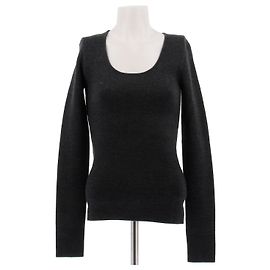 Totême Top gris de lana Gris