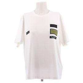 Maison Martin Margiela Camiseta blanca sin mangas de algodón Blanco