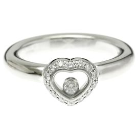 Chopard Happy Diamonds Herz-Diamantring Silber