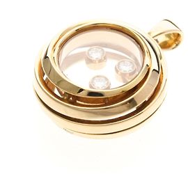 Collar Péndulo Chopard Shopper Happy Diamonds Dorado