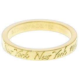 Tiffany & Co Anello Tiffany Not Narrow New York D'oro