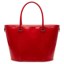 Bolsa Tote em verniz vermelho Diorissimo Trotter Vermelho