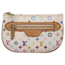 Pochette MM Monogram Multicolore in Tela Louis Vuitton Multicolore