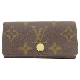Louis Vuitton Monogram Leather Keycase Monogram