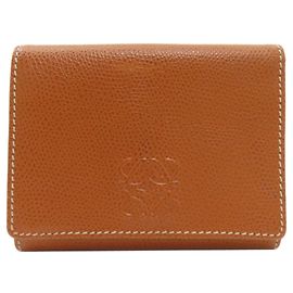 Loewe Anagram Bifold Wallet Brown