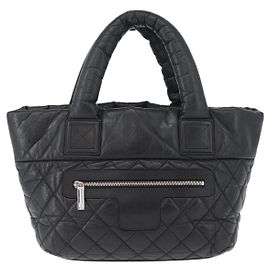 Reversible Tote aus Leder Coco Cocoon von Chanel Schwarz