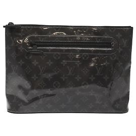Pochette Cosmos Edizione Limitata Monogram Glaze Canvas Louis Vuitton Nero