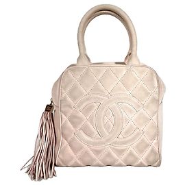 Bolsa Boston Mini Matelassé Chanel Rosa