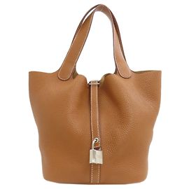 Sac à main Hermès Picotin Lock MM Doré