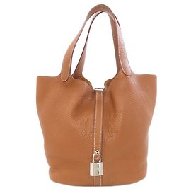 Borsa Hermès Picotin Lock MM D'oro
