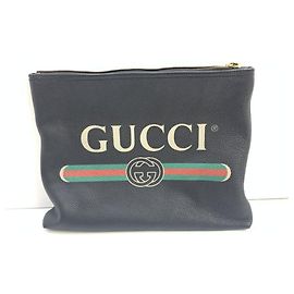 Clutch bag nera Gucci Nero