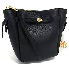 Borsa a tracolla Romy Small di Tory Burch Nero