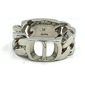 Christian Dior Icon Chain Ring in Silver 925 Silvery