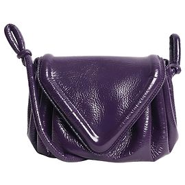 Bottega Veneta Bolsa transversal triangular Becco roxa Roxo