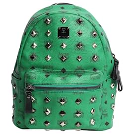 MCM Mochila verde com studs Outro