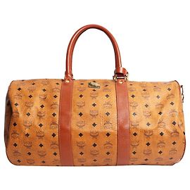 MCM Tan duffle bag Brown