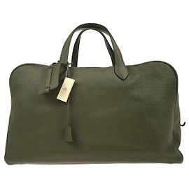 Sac de voyage Victoria Clemence 50 d'Hermès Vert