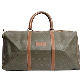Dior Green honeycomb duffle bag Green