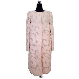 Escada completo da cerimonia rosa cipria vestito e spolverino Rosa