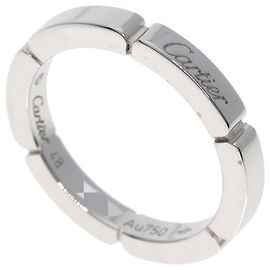 Anel Maillon Panthère Cartier em Ouro Branco 18K Outro