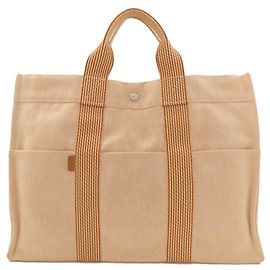 Hermès Hermes Sac Fleur Tou MM Handbag Orange