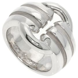Tiffany & Co Tiffany Grooved Circle Silver Band Ring Other
