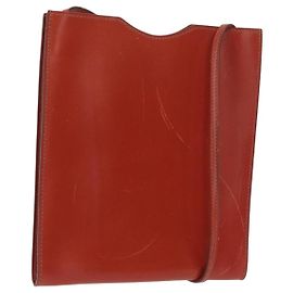 Hermès Hermes Onimaitou Leather Roja