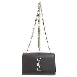 Borsa a Spalla Cassandra di Saint Laurent Nero