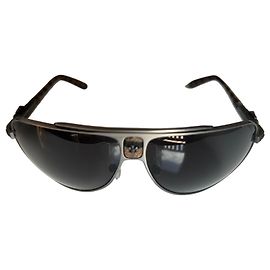 Chrome Hearts Pilot Aviator Sunglasses Metallic Metallic