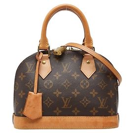 Sac à main Alma BB Monogram Louis Vuitton Marron