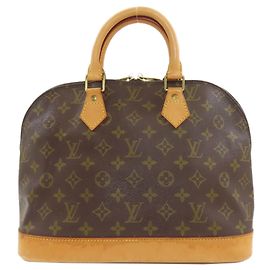 Louis Vuitton Alma Handbag in Monogram Canvas Monogram