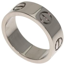 Cartier Love Ring in 18K White Gold Golden