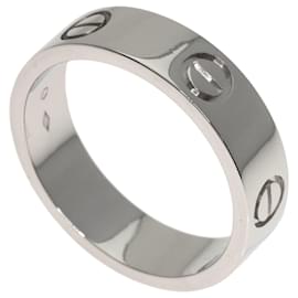 Cartier Love Ring aus Platin Silber