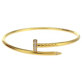 Cartier Juste un Clou 18K Yellow Gold with Diamonds Small Dourado
