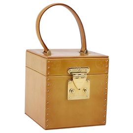 LOUIS VUITTON Kosmetiktasche Monogram Vernis Bleecker Beige M91002 Auth 173131 Beige