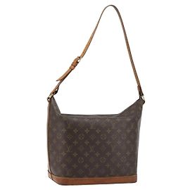 LOUIS VUITTON Monogram Sharon Stone Amphor Three Bag M47275 LV Auth ka2501 Monogramme