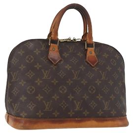LOUIS VUITTON Bolsa de Mão Monogram Alma M51130 LV Auth 172138 Monograma