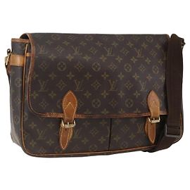 LOUIS VUITTON Borsa a Spalla Monogram Gibeciere GM M42246 LV Auth ka2622 Monogramma